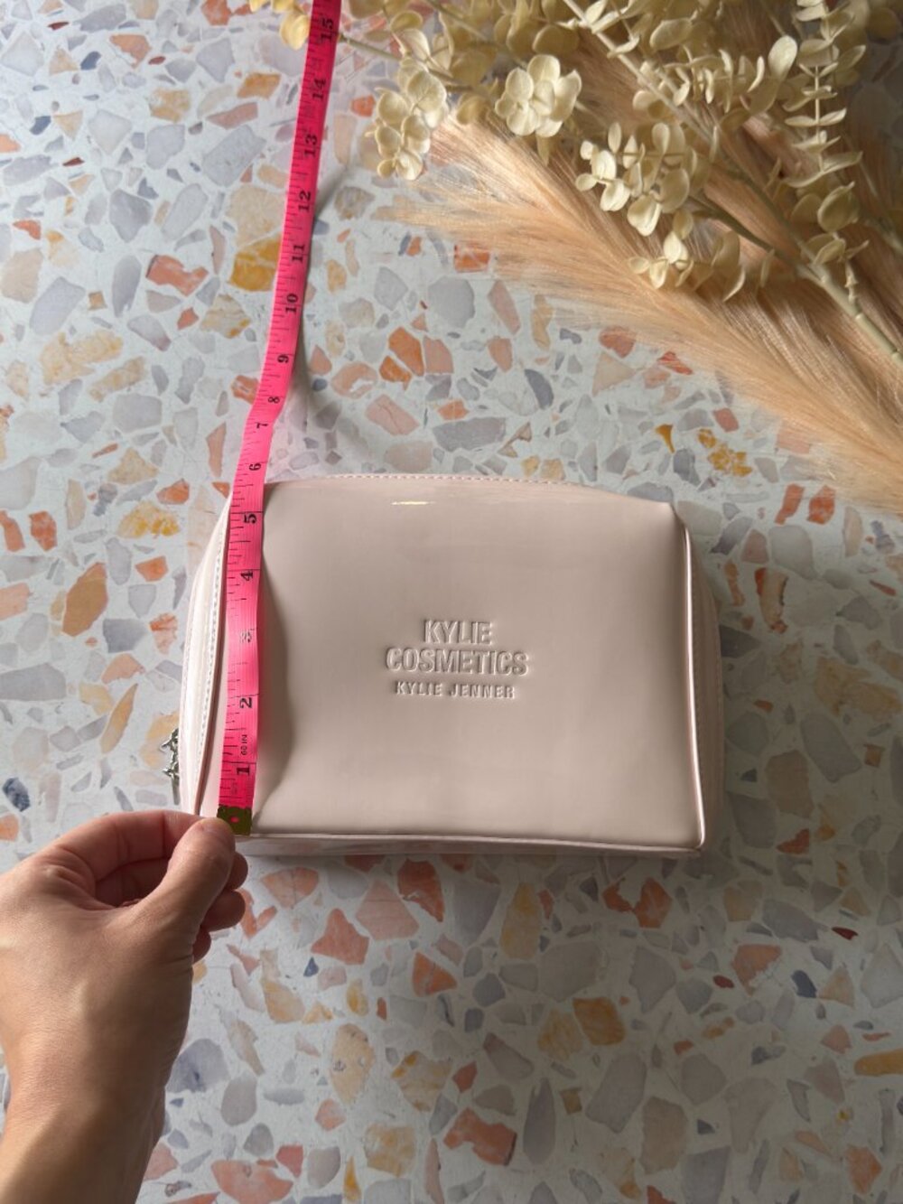 NWT | Kylie Cosmetics | Makeup Pouch | Blush Pink Patent - Picture 8 of 8